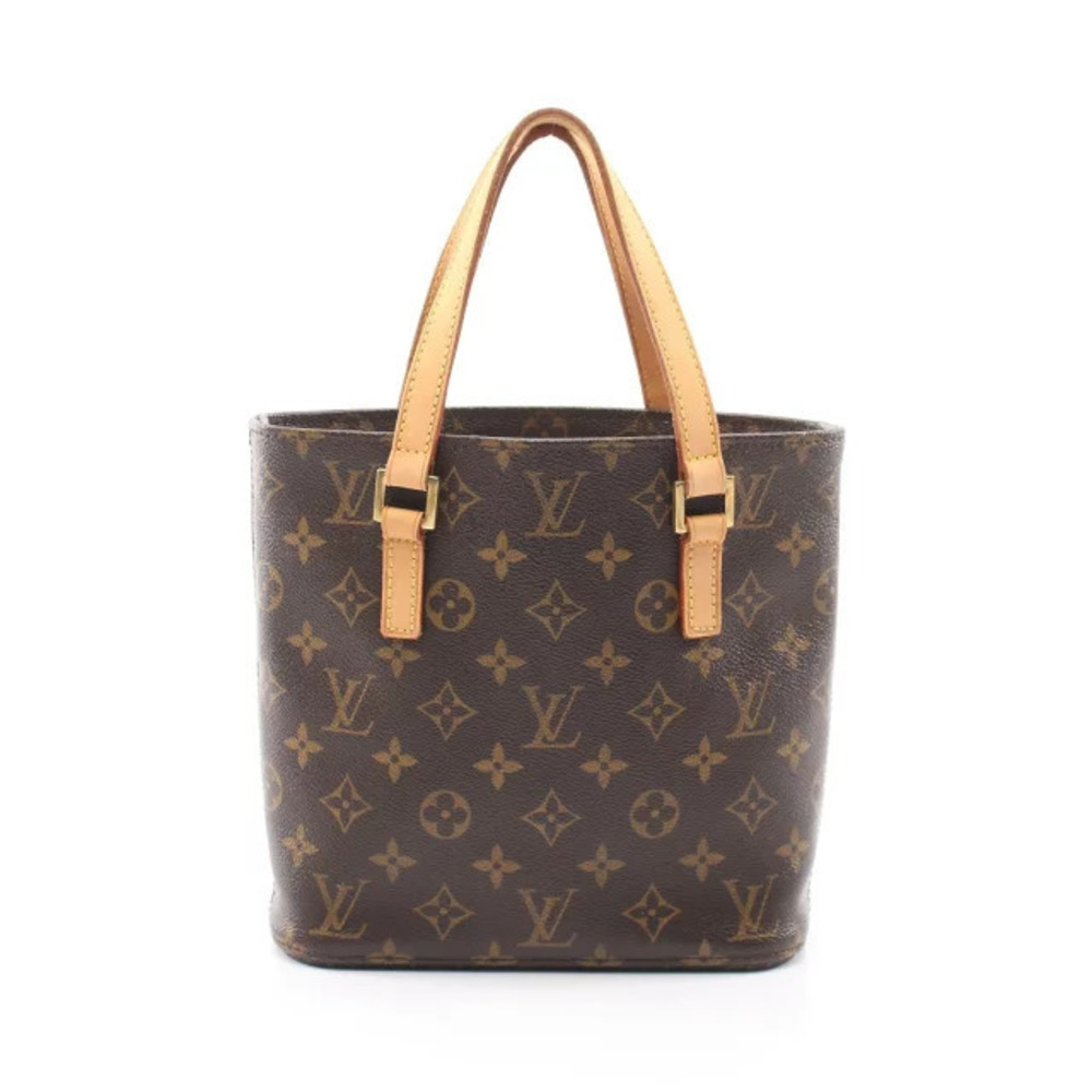 Louis Vuitton Vavin Monogram Handbag Canvas Leather Brown